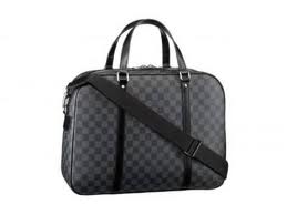 7A Louis Vuitton Damier Graphite Canvas Jorn Travel City Bag N48118 Replica - Click Image to Close